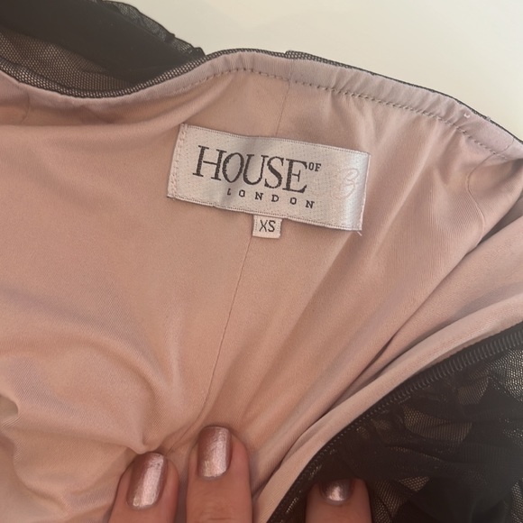 House of CB Black Ruffle Skirt (XS) - Picture 5 of 5